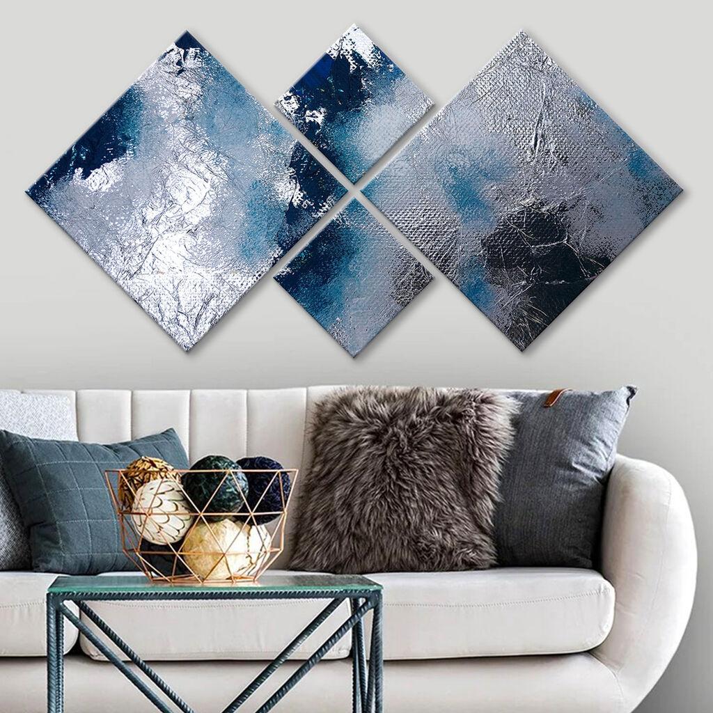 Wallity slika 4MDF1215380155, 60x115 cm, 4 dijela