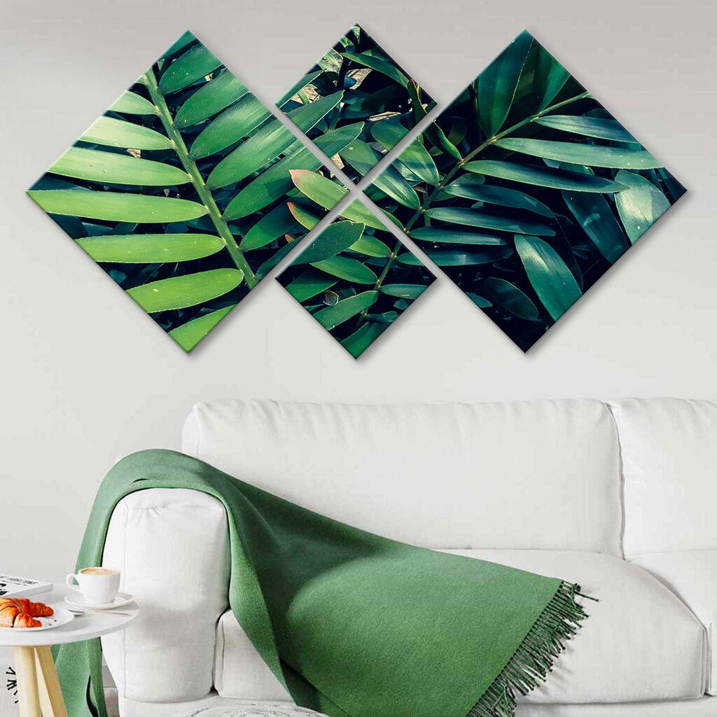 Wallity slika 4MDF1030559632, 60x115 cm, 4 dijela