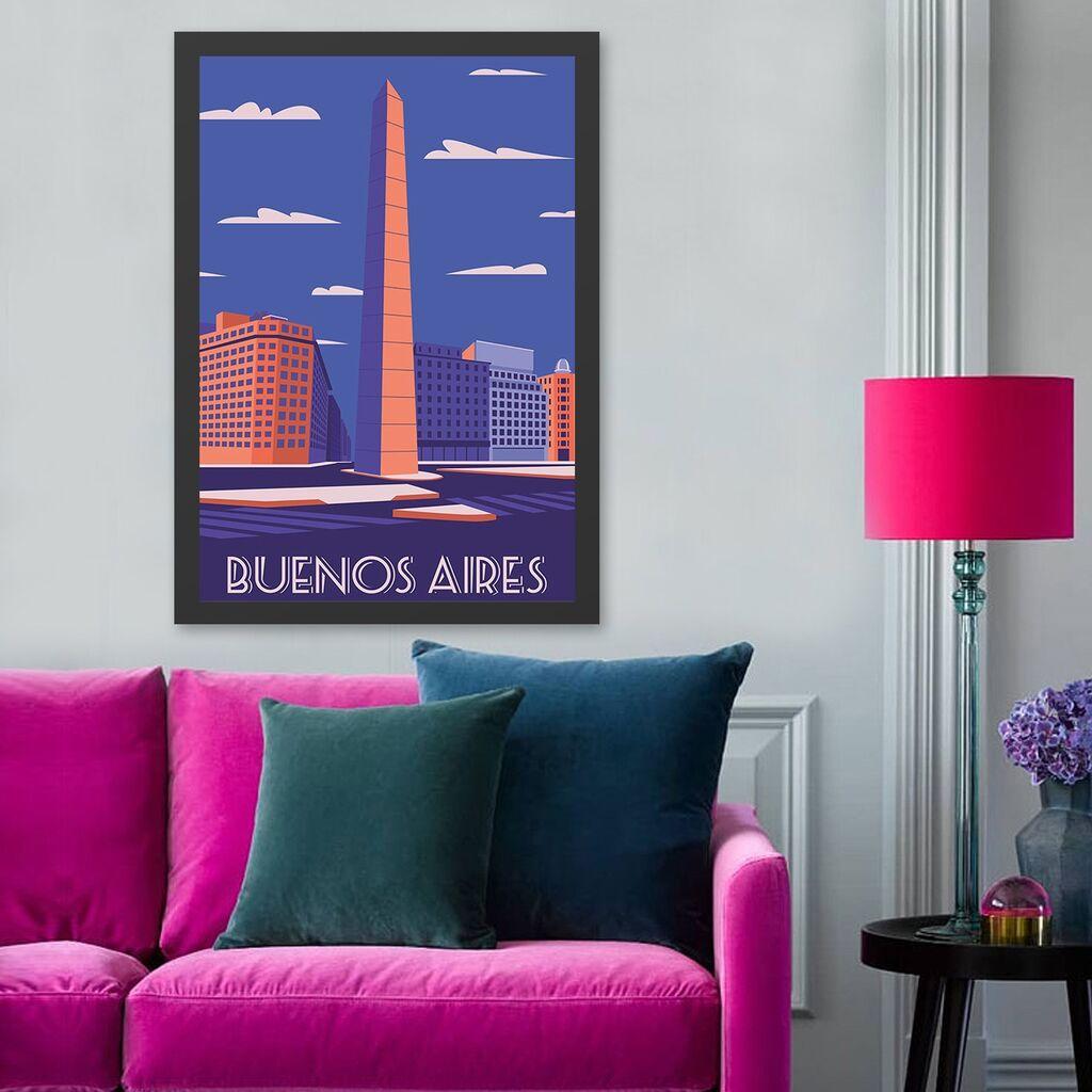 Uramljena slika Wallity Buenos Aires, 35x45 cm