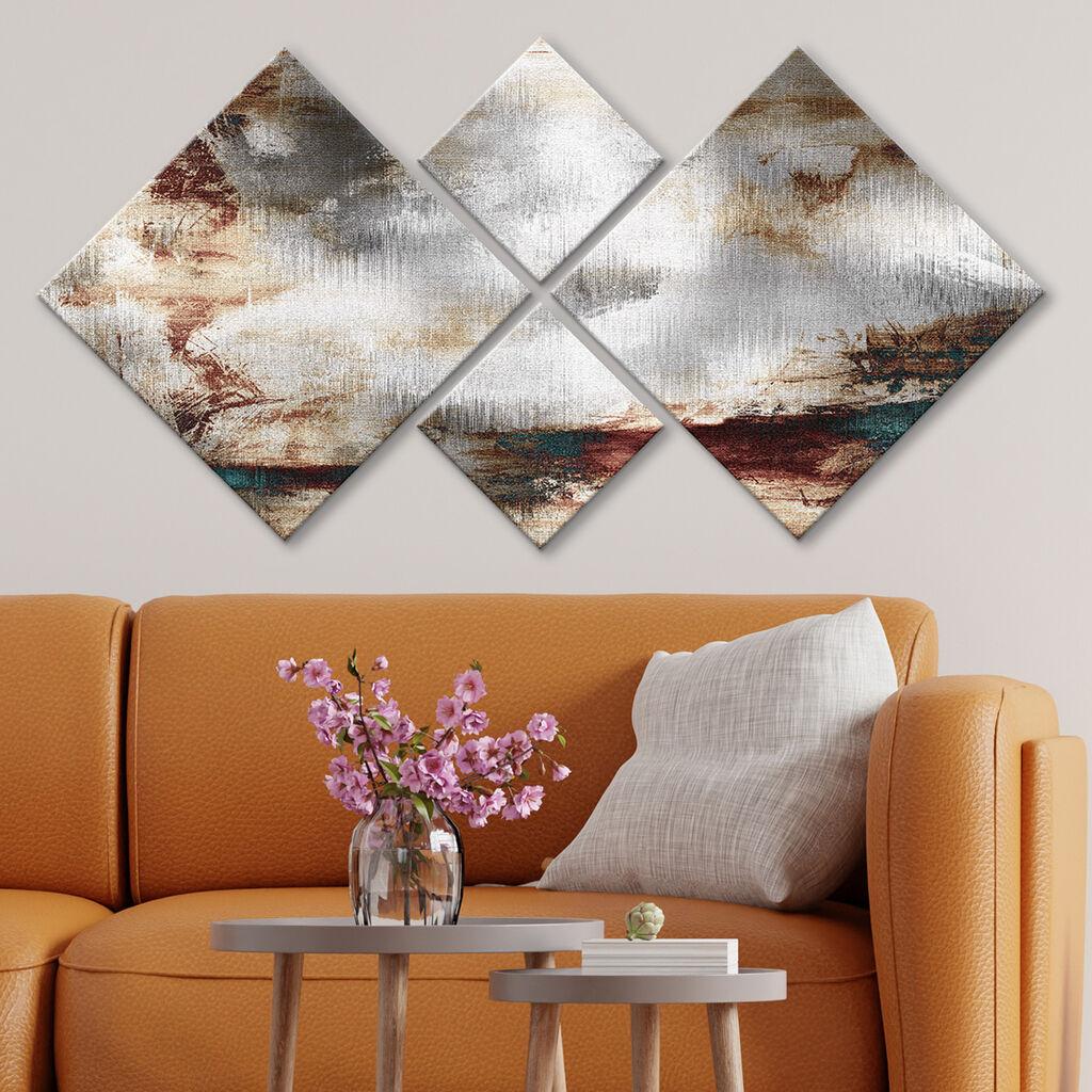 Wallity slika 4MDF180525719, 60x115 cm, 4 dijela