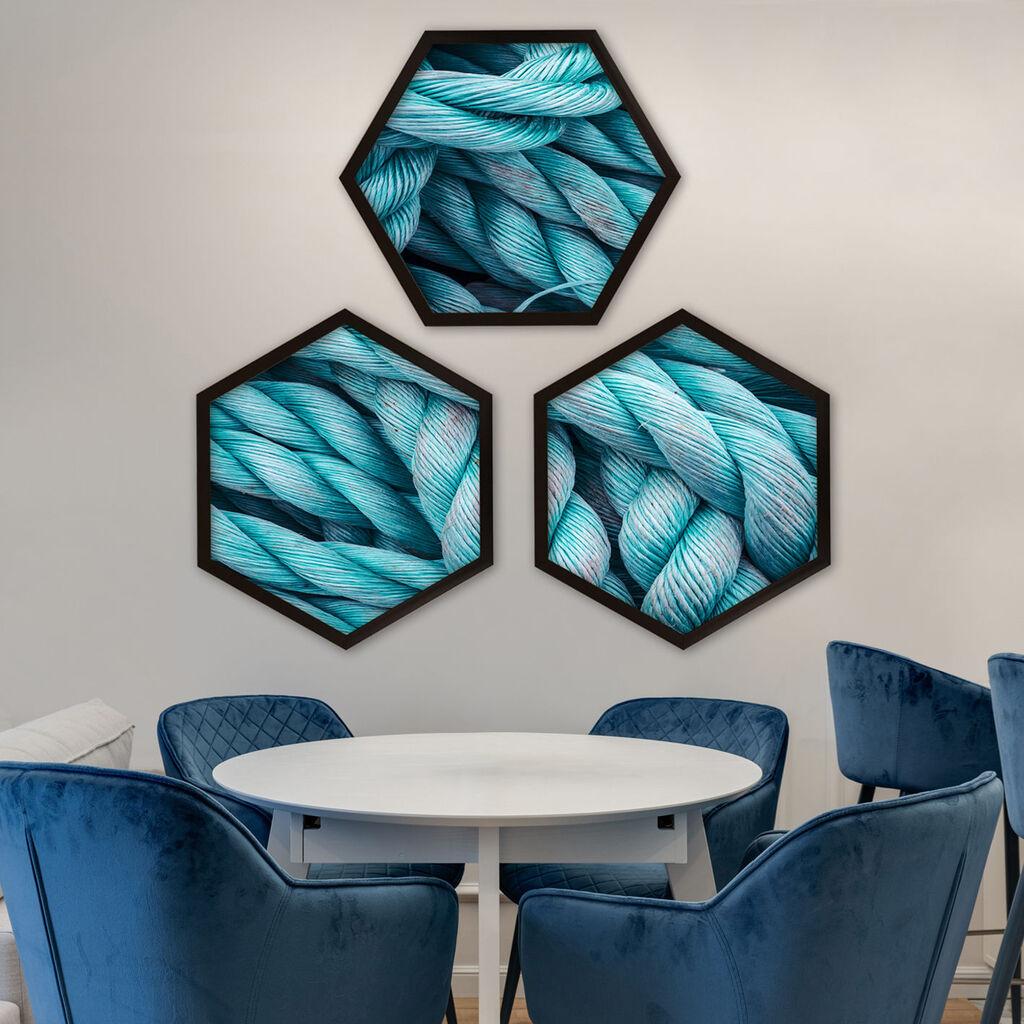 Wallity Uokvirena slika 6GEN262573, 35x35 cm, 3 dijela