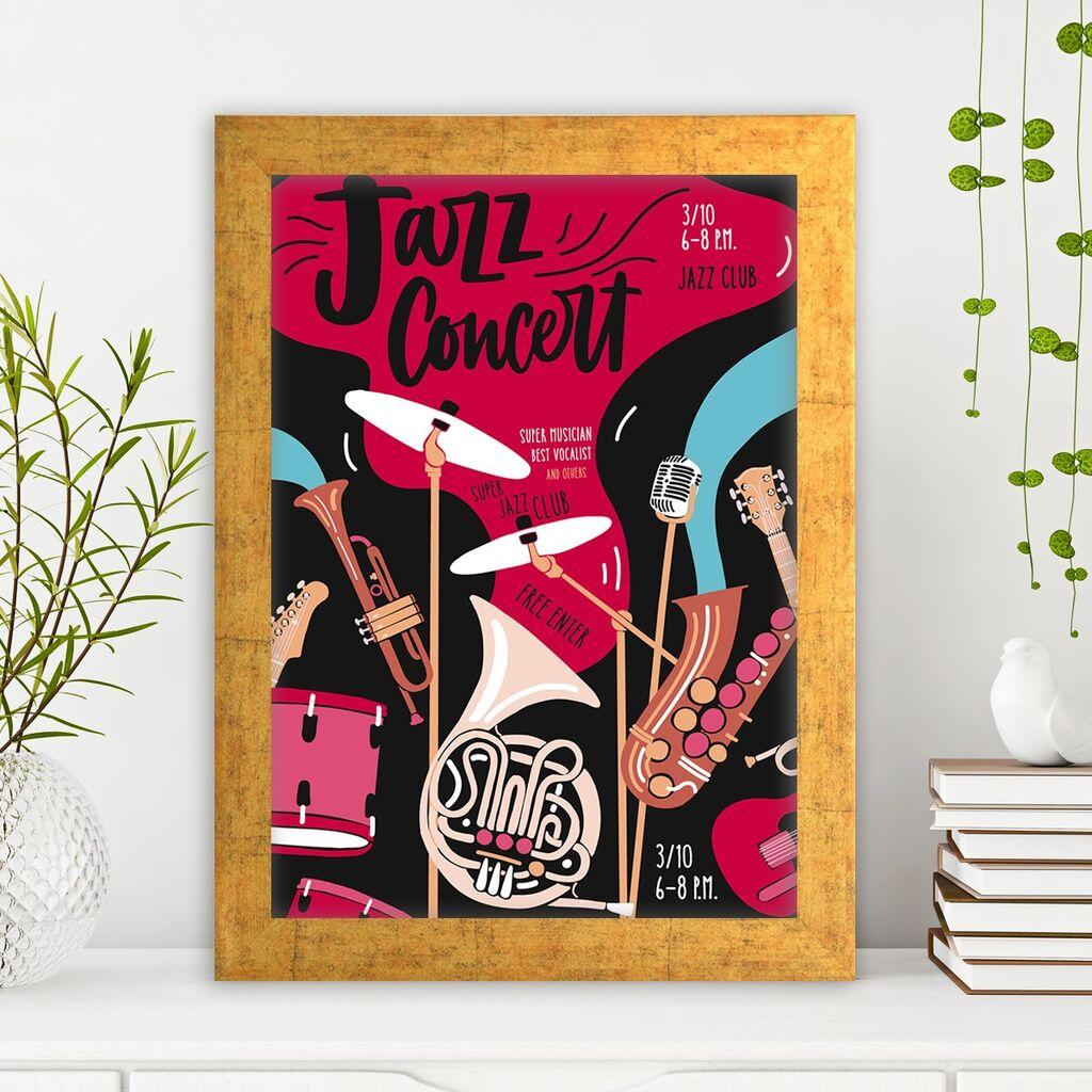 Uokvirena slika Wallity AC1031578570, 24x29 cm