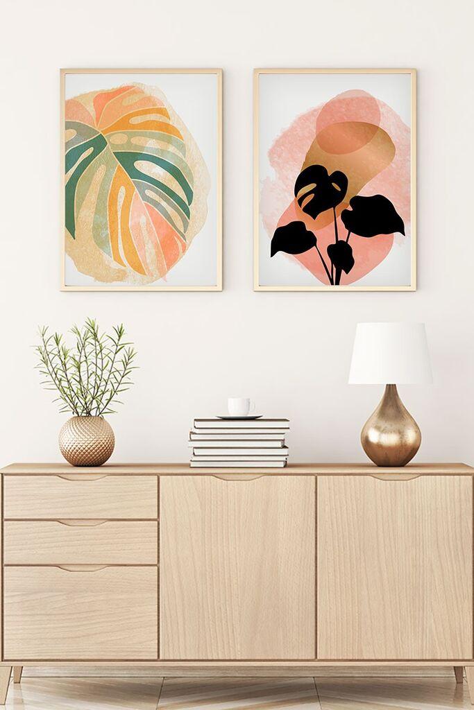 Wallity Uramljena slika Huhu66, 35x50 cm , 2 dijela