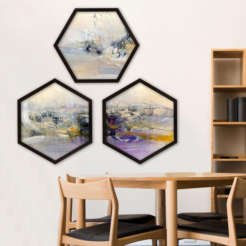 Wallity Uokvirena slika 6GEN744949105, 35x35 cm, 3 dijela