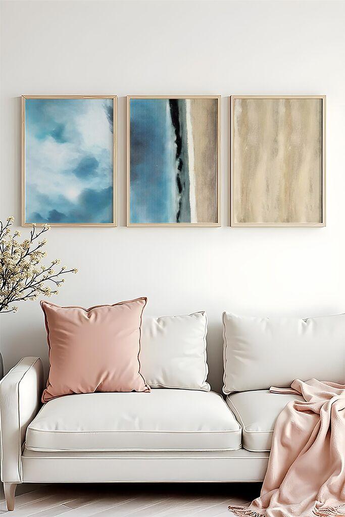 Wallity Uramljena slika Huhu470, 35x50 cm , 3 dijela