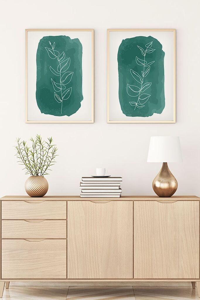 Wallity Uramljena slika Huhu89, 50x70 cm , 2 dijela