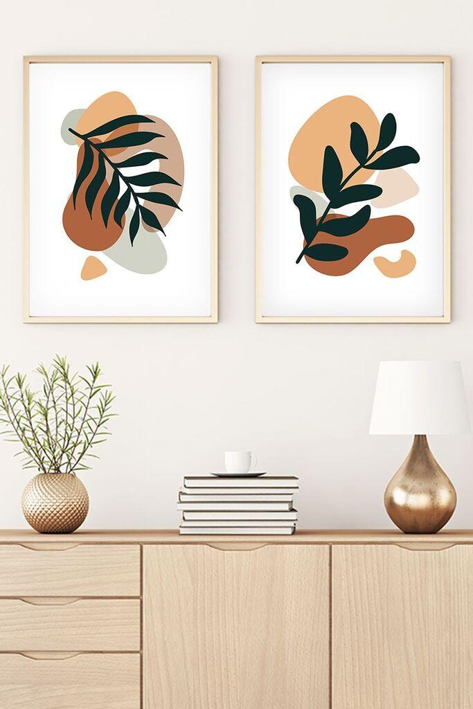 Wallity Uramljena slika Huhu34, 30x40 cm , 2 dijela