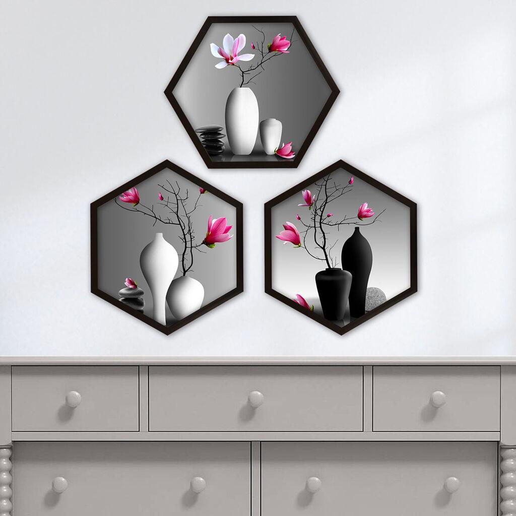 Wallity Uokvirena slika 6GEN172549391, 35x35 cm, 3 dijela
