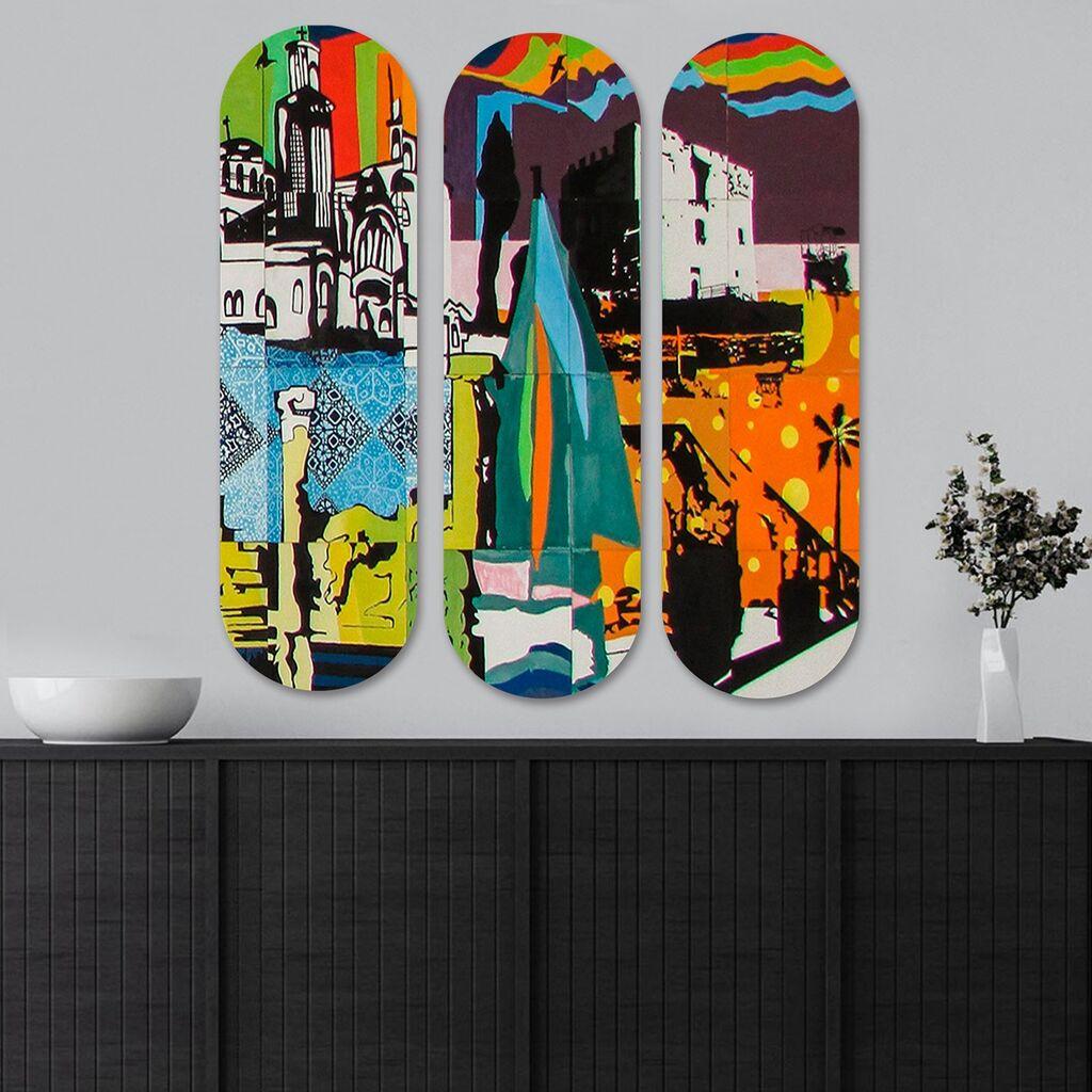 Wallity slika 3KY3805, 70x70 cm, 3 dijela