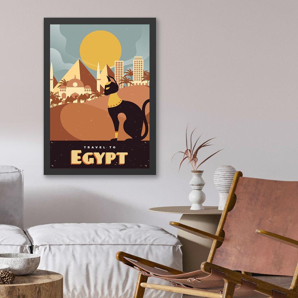 Wallity Uramljena slika Egypt, 40x55 cm