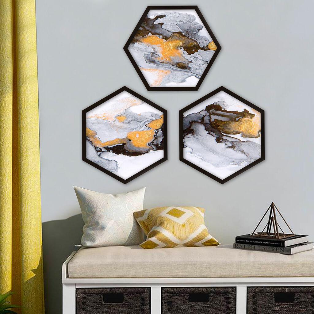 Wallity Uokvirena slika 6GEN1206053941, 35x35 cm, 3 dijela