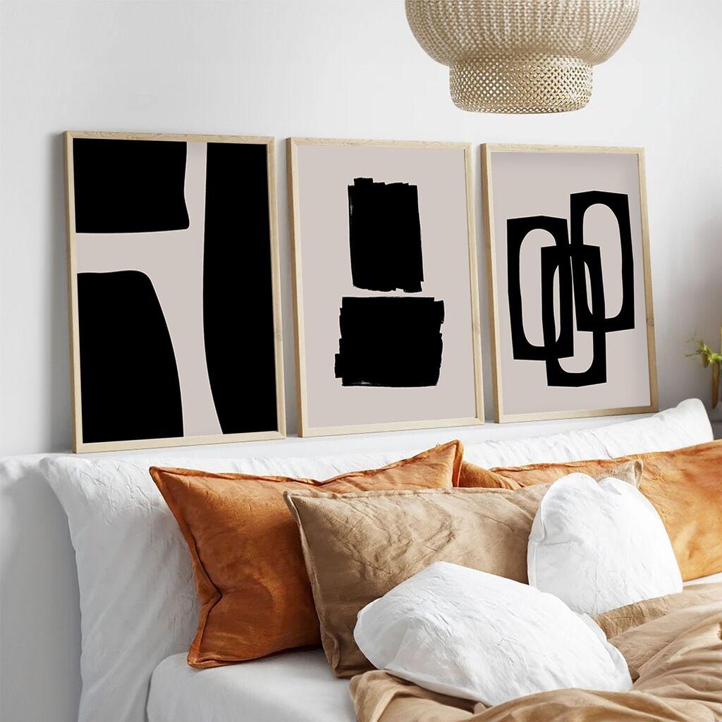 Uramljena slika Wallity Huhu236, 30x40 cm, 3 dijela