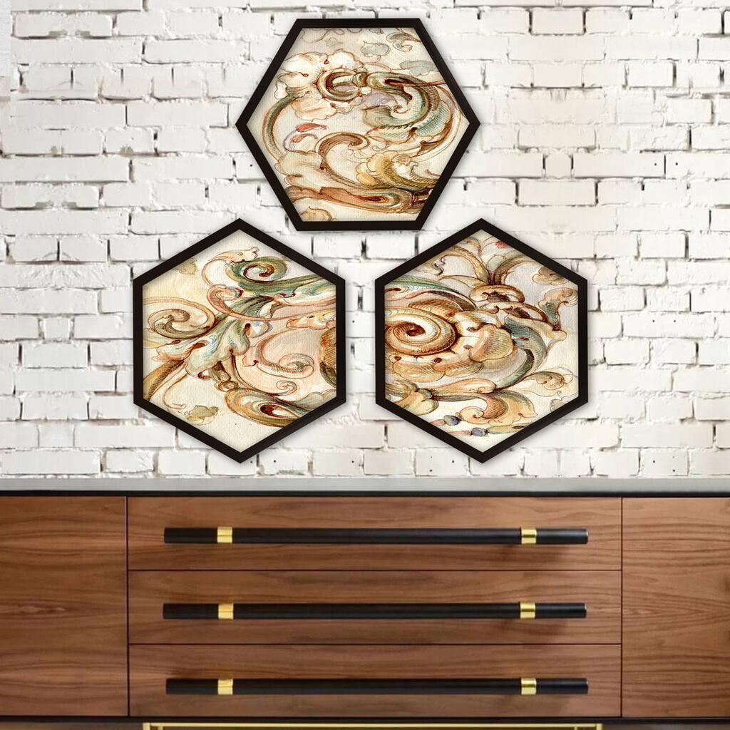 Wallity Uokvirena slika 6GEN73976809, 35x35 cm, 3 dijela