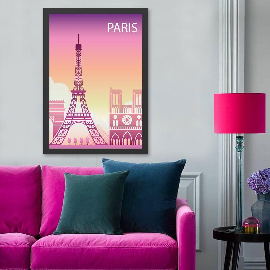 Wallity Uramljena slika Paris 3, 55x75 cm