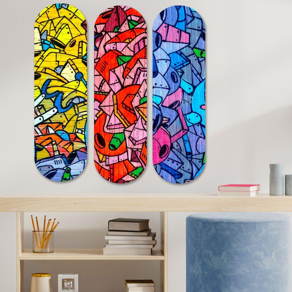 Wallity slika 3KY3807, 70x70 cm, 3 dijela