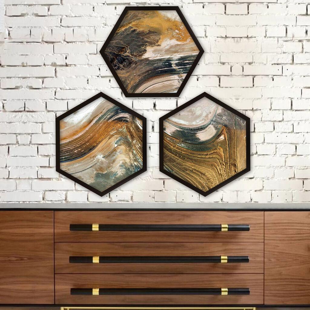 Wallity Uokvirena slika 6GEN110825714, 35x35 cm, 3 dijela