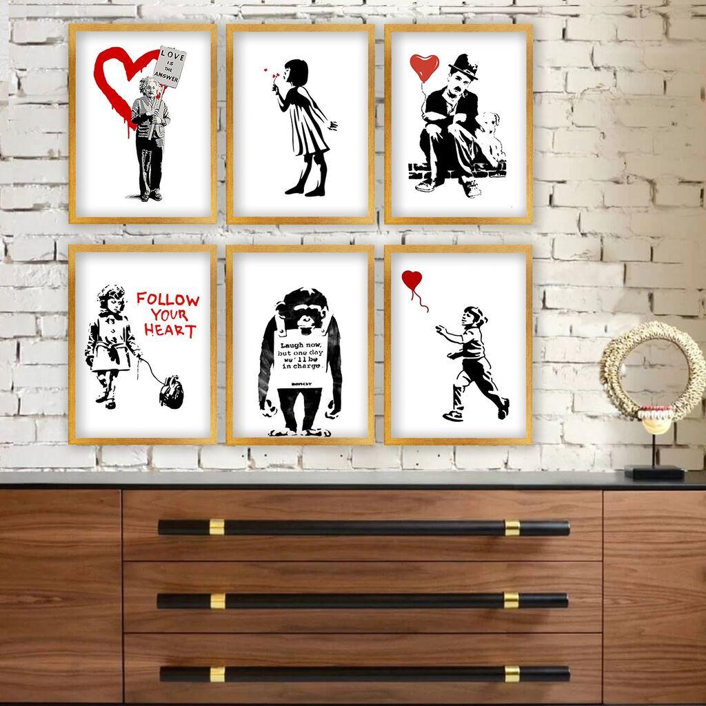 Wallity Uokvirena slika 6AC9622_2530, 25x30 cm, 6 dijelova