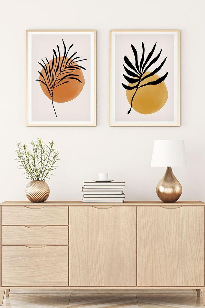 Wallity Uramljena slika Huhu98, 35x50 cm , 2 dijela