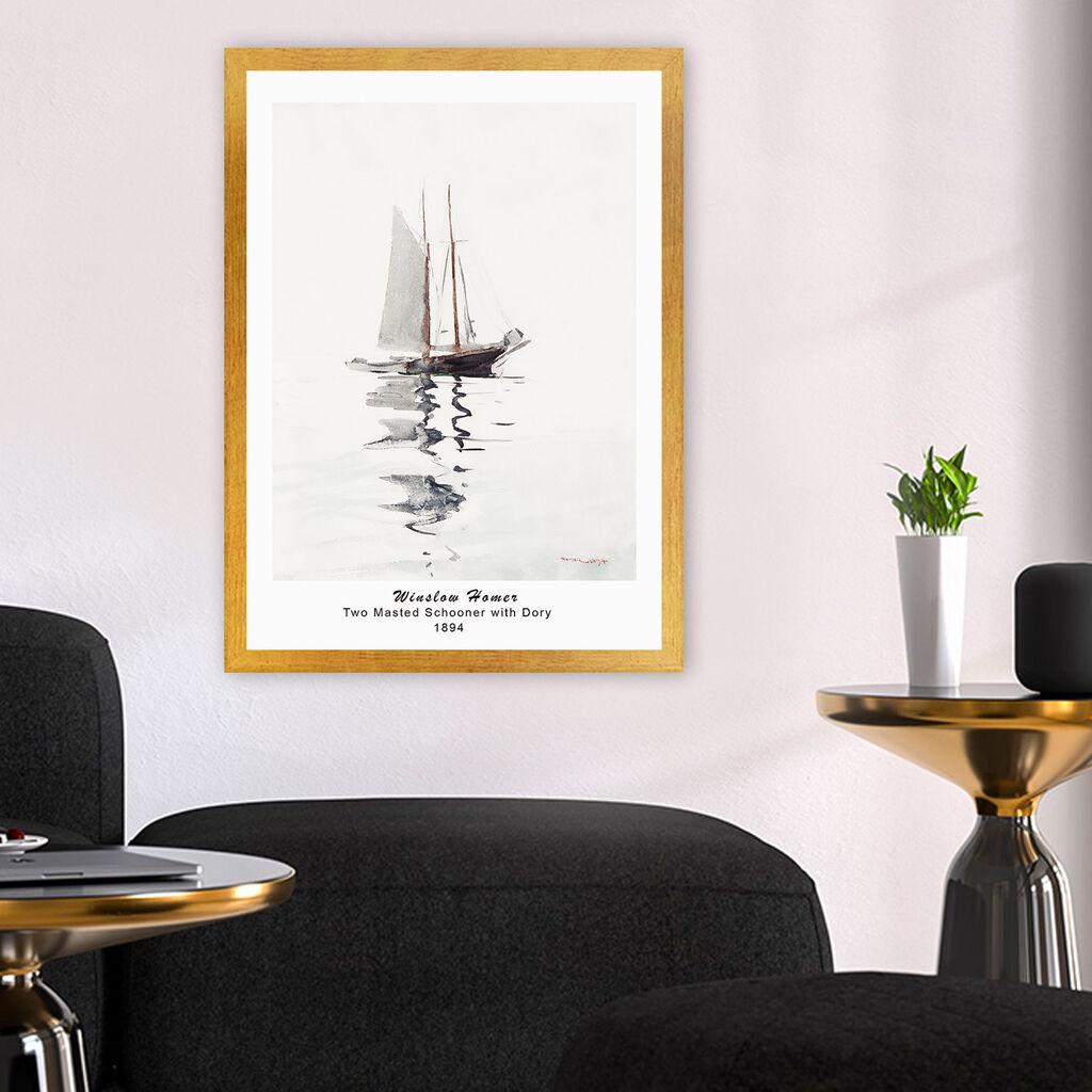 Uokvirena slika Wallity AC7436502338366-5575, 55x75 cm