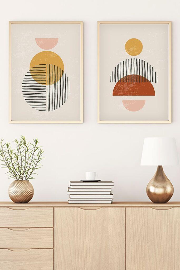 Wallity Uramljena slika Huhu38, 30x40 cm , 2 dijela