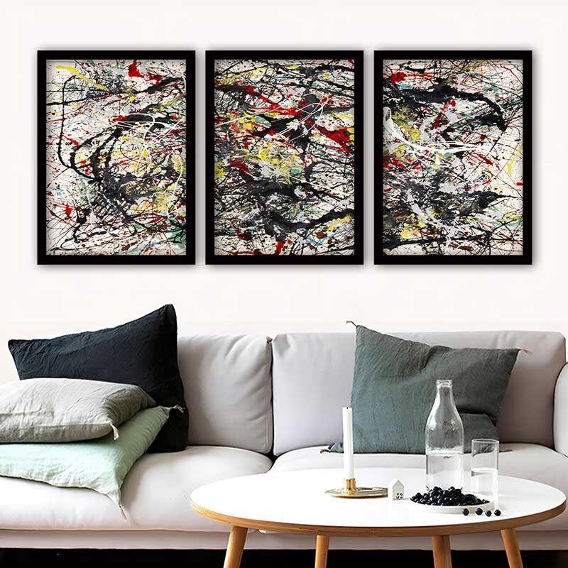 Wallity Uokvirena slika 3SC_UN1438755097_3545, 35x45 cm, 3 dijela