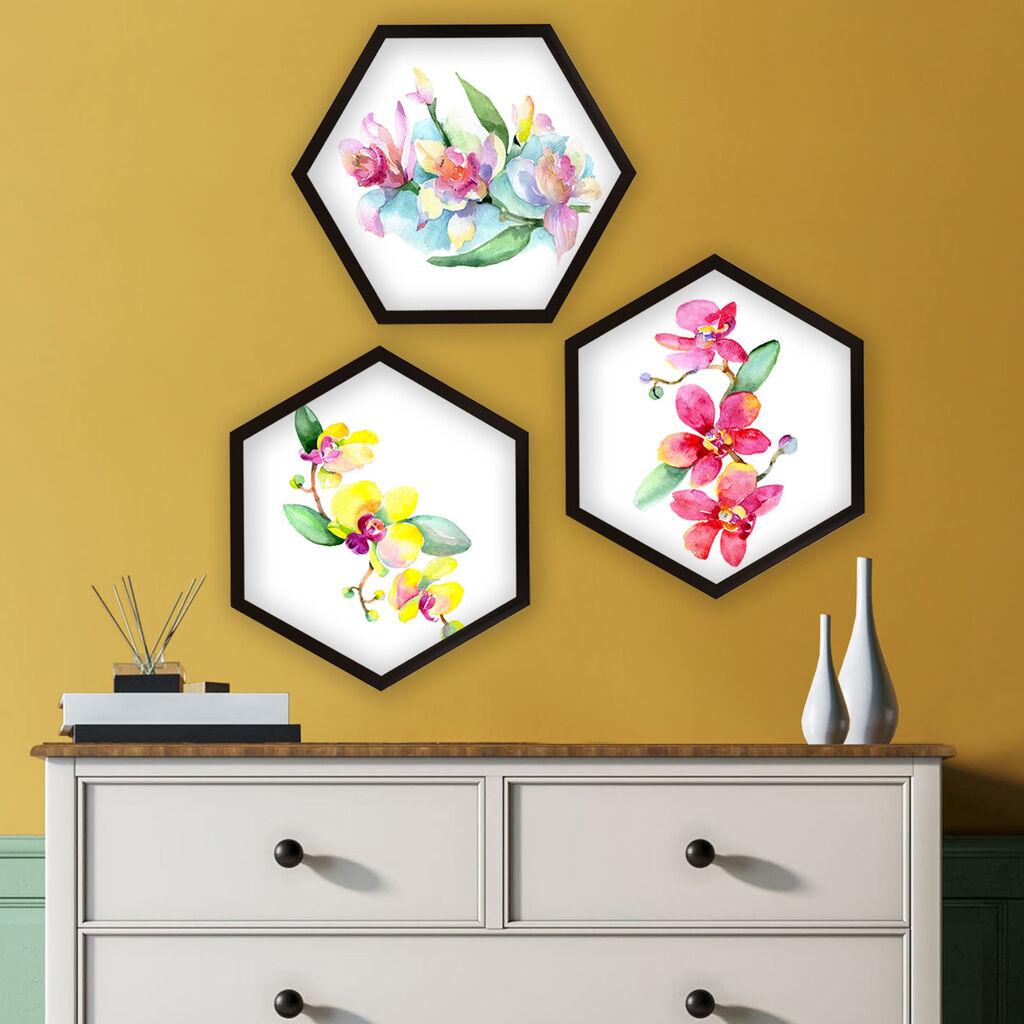 Wallity Uokvirena slika 6GEN230380386, 35x35 cm, 3 dijela