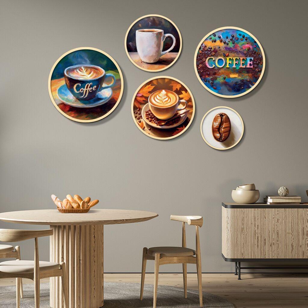 Wallity Uokvirena slika Yats-16, 5 dijelova