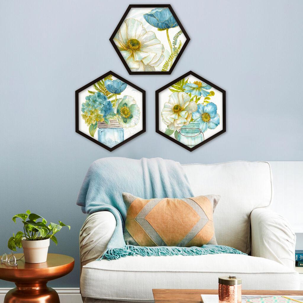 Wallity Uokvirena slika 6GEN516, 35x35 cm, 3 dijela