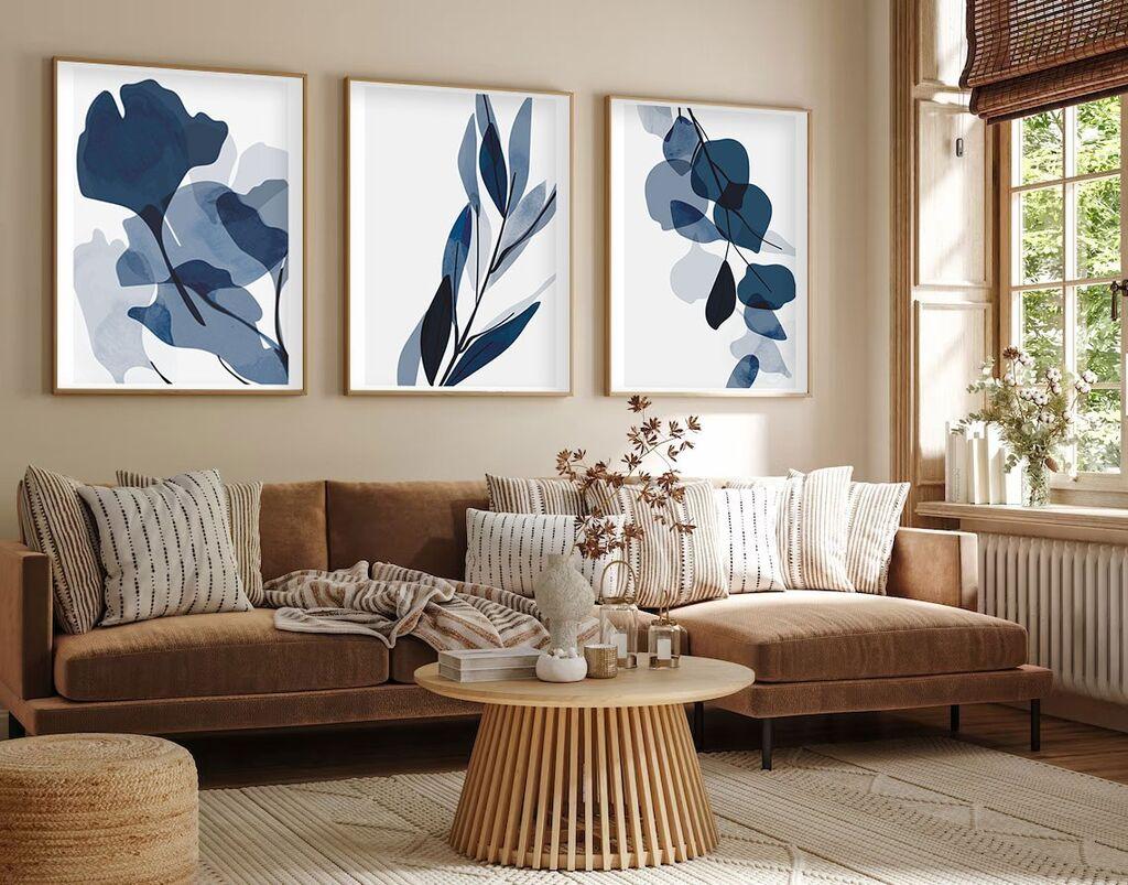 Wallity Uramljena slika Huhu207, 35x50 cm , 3 dijela