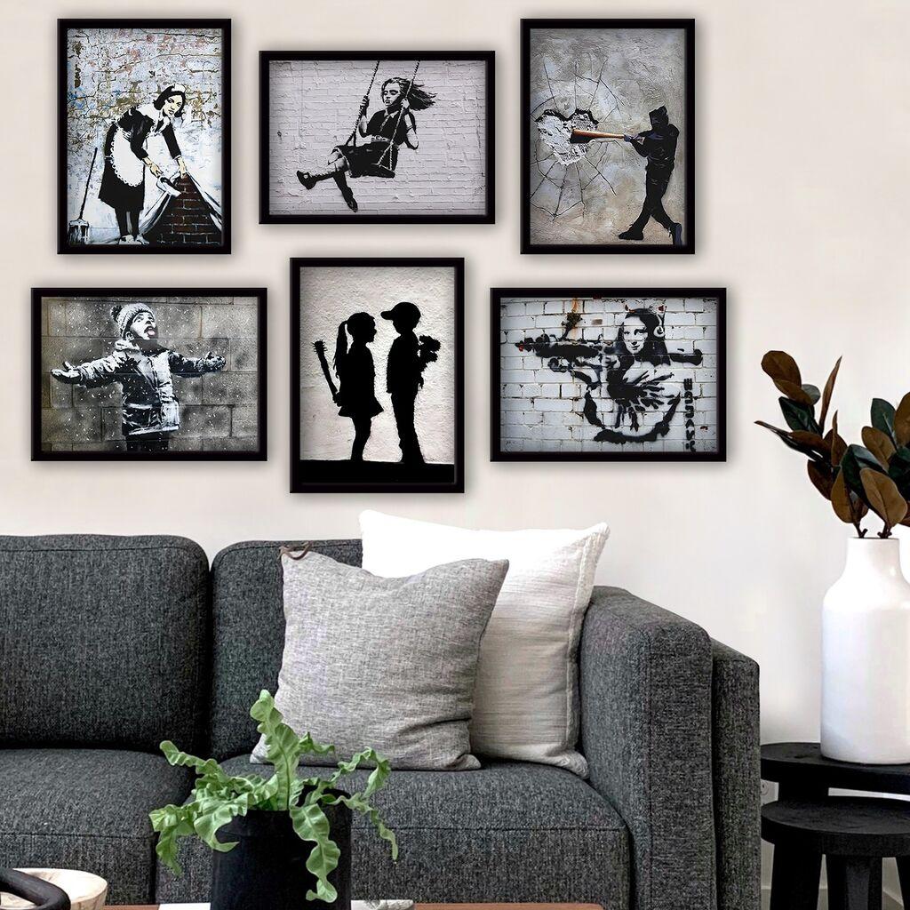 Wallity Uokvirena slika 6BC9626_3545, 35x45 cm, 6 dijelova