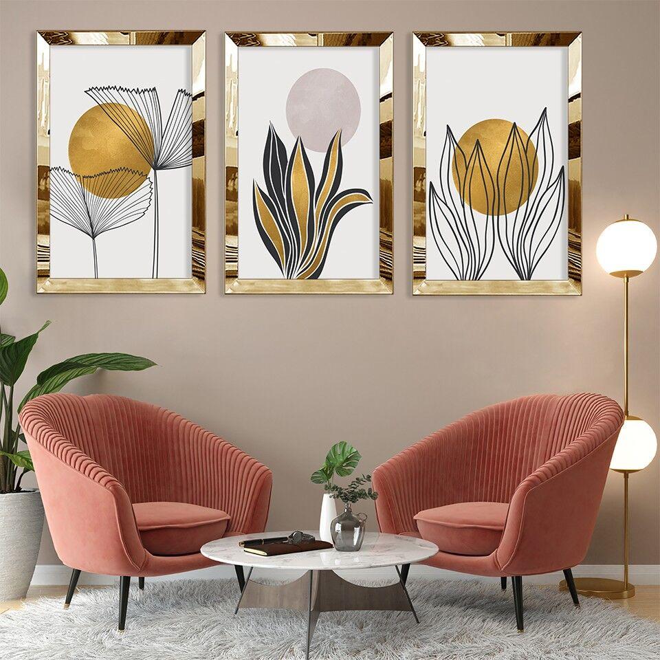 Wallity Slika Huhu400, 50x70 cm, 3 dijela