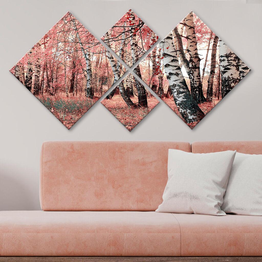 Wallity slika 4MDF225102556, 60x115 cm, 4 dijela