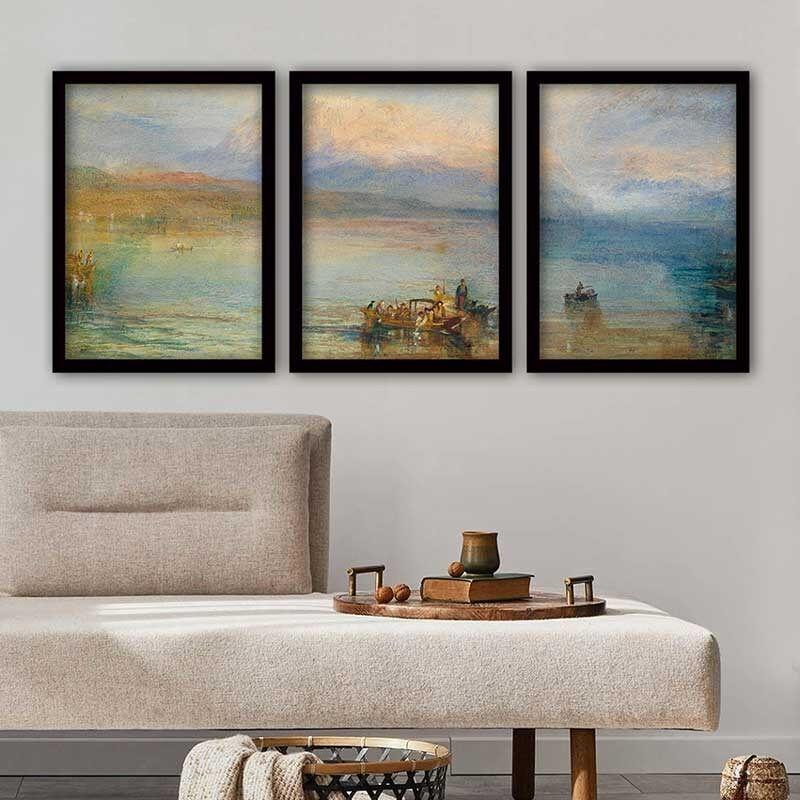 Wallity Uokvirena slika 3SC_UN54424_5575, 55x75 cm, 3 dijela