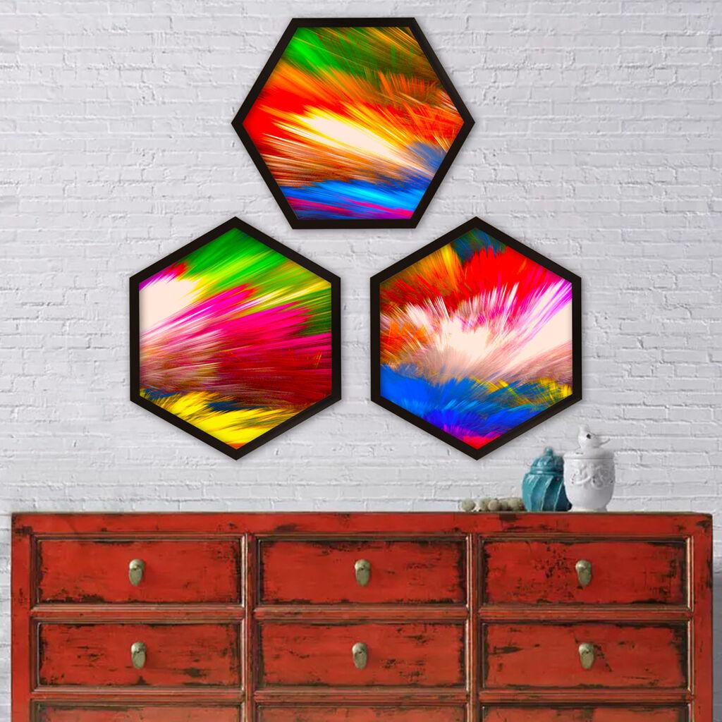 Wallity Uokvirena slika 6GEN123917, 35x35 cm, 3 dijela