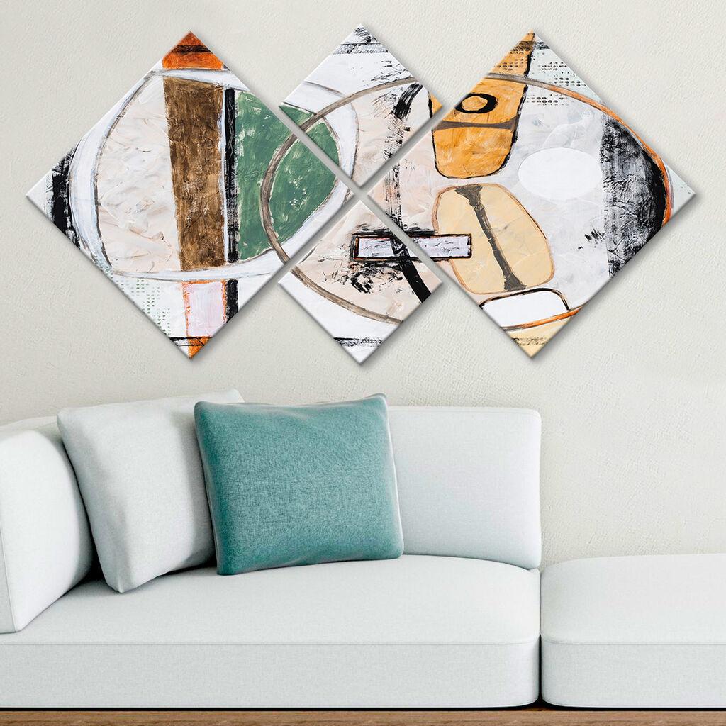 Wallity slika 4MDF1808214109, 60x115 cm, 4 dijela