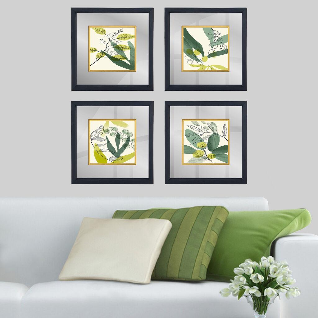 Wallity Uokvirena slika CAM187091307, 32x32 cm, 4 dijela