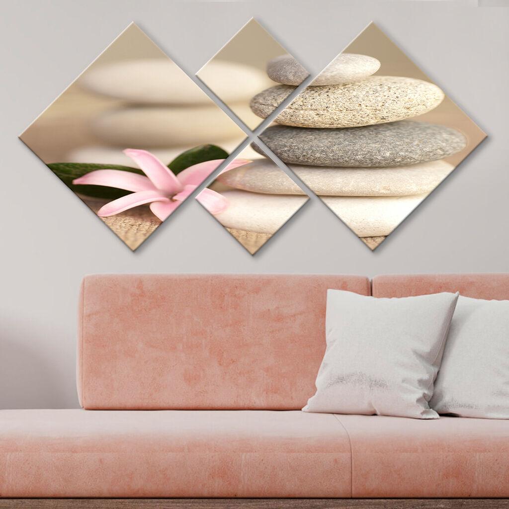 Wallity slika 4MDF93053368, 60x115 cm, 4 dijela