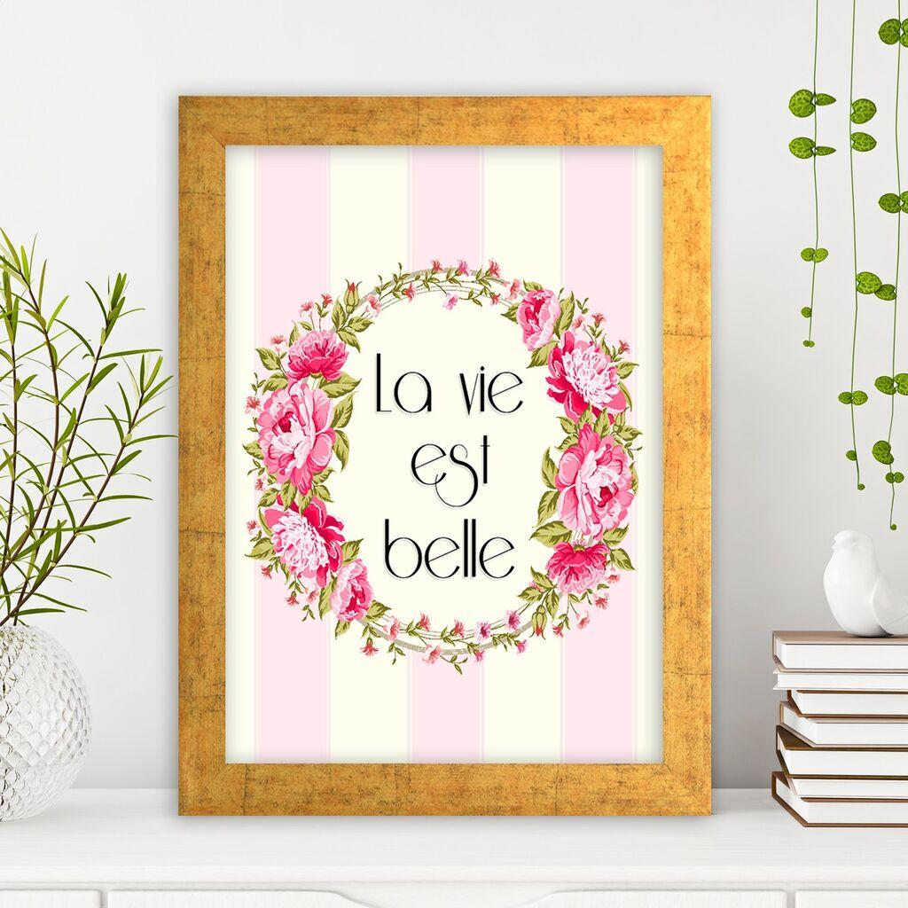 Uokvirena slika Wallity AC2134370593, 24x29 cm