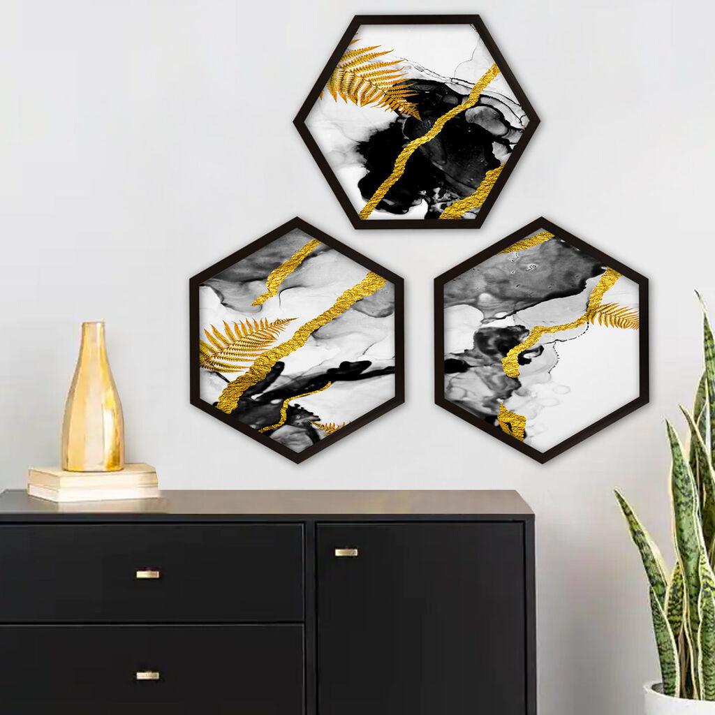 Wallity Uokvirena slika 6GEN1281007012, 35x35 cm, 3 dijela