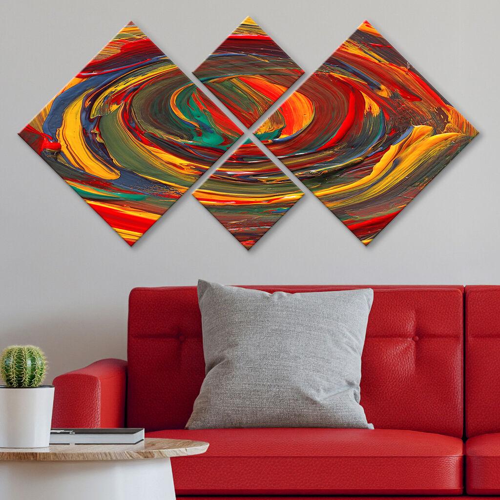 Wallity slika 4MDF10566658, 60x115 cm, 4 dijela