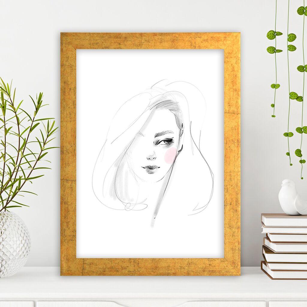 Uokvirena slika Wallity AC1018001968, 24x29 cm