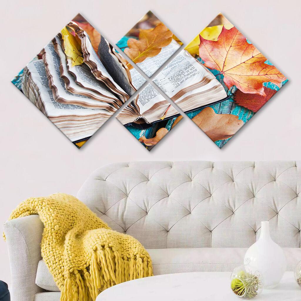 Wallity slika 4MDF7208027, 60x115 cm, 4 dijela