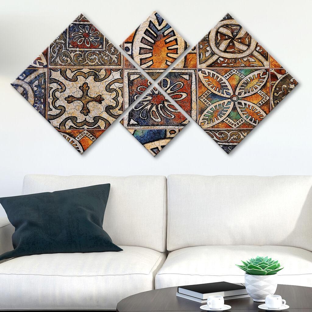 Wallity slika 4MDF332685647, 60x115 cm, 4 dijela