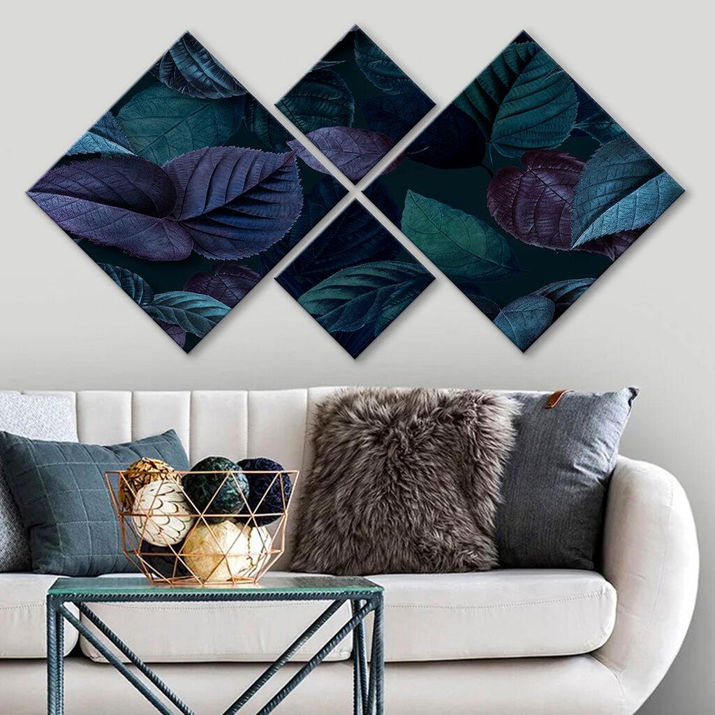 Wallity slika 4MDF587649, 60x115 cm, 4 dijela