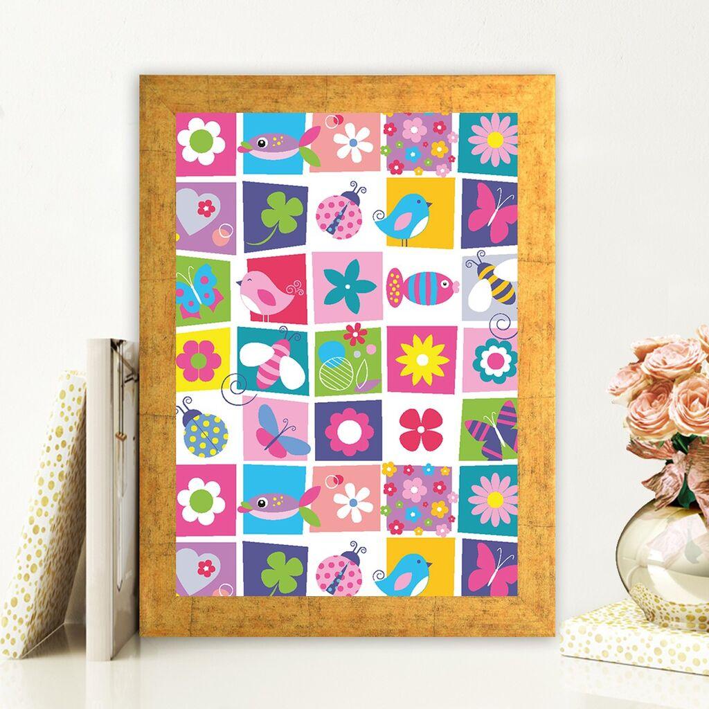 Uokvirena slika Wallity AC169604639, 24x29 cm