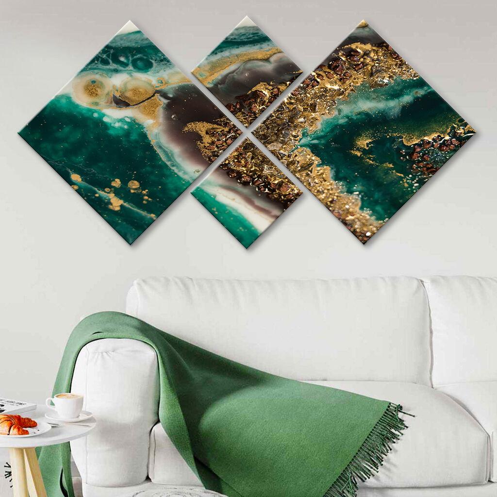 Wallity slika 4MDF1920392204, 60x115 cm, 4 dijela