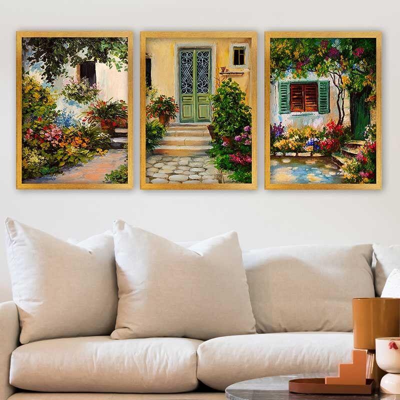 Wallity Uokvirena slika 3AC_7547042_3545, 35x45 cm, 3 dijela