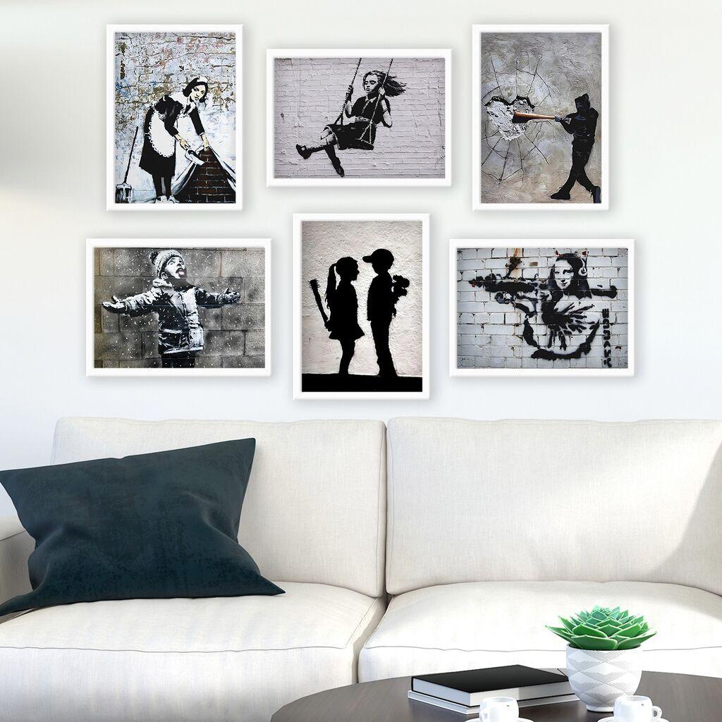 Wallity Uokvirena slika 6SC9626_3545, 35x45 cm, 6 dijelova