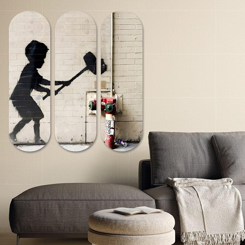 Wallity slika 3KY3786, 70x70 cm, 3 dijela