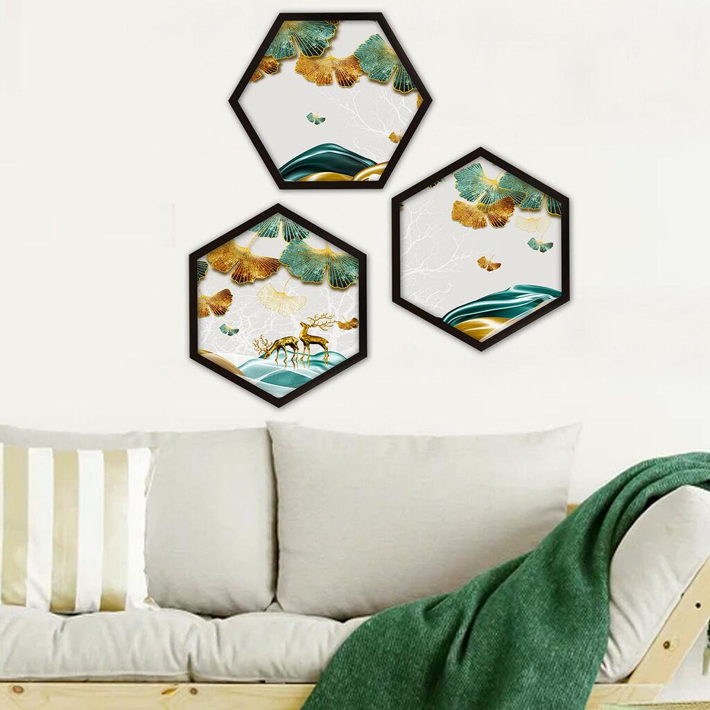 Wallity Uokvirena slika 6GEN1730813560, 35x35 cm, 3 dijela